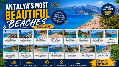 Antalya's Most Beautiful Beaches