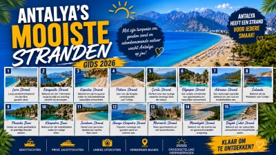 De Mooiste Stranden van Antalya