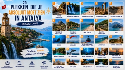 20 bezienswaardigheden in Antalya die je niet mag missen
